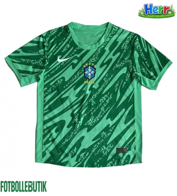 Brasilien Målvakt Hemmatröja Copa America 2024 Kortärmad